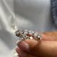 Diamond Eternity Ring 3.1 ct White Gold