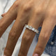Diamond Band Ring 2.5 ct White Gold
