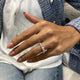 Diamond Eternity Ring 2.58 Carat White Gold 14K