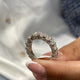 Diamond Eternity Ring 2.58 Carat White Gold 14K