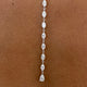 Diamond Lariat Necklace 2.3 ct White Gold