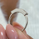 Wedding Band Ring 0.7 ct TCW , Solid Gold 14k