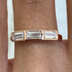Diamond Stackable Fashion Ring 0.65 ct TCW, Rose Gold 14K
