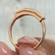 Diamond Stackable Fashion Ring 0.65 ct TCW, Rose Gold 14K