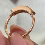 Diamond Stackable Fashion Ring 0.65 ct TCW, Rose Gold 14K