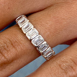 Diamond Band Ring 1 ct White Gold