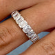 Diamond Band Ring 1 ct White Gold