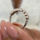 Diamond Wedding Band Fashion Ring 1 ct TCW, White Gold 14K