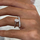 Diamond Wrap Fashion Ring 1.15 ct TCW, White Gold 14K