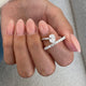 Diamond Wrap Fashion Ring 1.15 ct TCW, White Gold 14K
