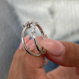 Diamond Wrap Fashion Ring 1.15 ct TCW, White Gold 14K