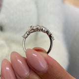 Diamond Wrap Fashion Ring 1.45 ct TCW, White Gold 14K