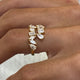 Diamond Statement Fashion Ring 1.45 ct TCW, Yellow Gold 14K
