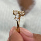 Diamond Statement Fashion Ring 1.45 ct TCW, Yellow Gold 14K