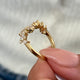 Diamond Statement Fashion Ring 1.45 ct TCW, Yellow Gold 14K