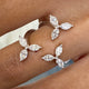 Diamond Open Ring 1 ct White Gold