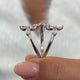 Diamond Wrap Fashion Ring 1 ct TCW, White Gold 14K