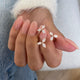 Diamond Statement Fashion Ring 1.10 ct TCW, Rose Gold 14K