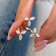 Diamond Statement Fashion Ring 1.10 ct TCW, Rose Gold 14K