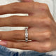 Diamond Band Ring 1 ct White Gold