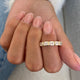 Diamond Stackable Fashion Ring 1.10 ct TCW, Yellow Gold 14K