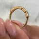 Diamond Stackable Fashion Ring 1.10 ct TCW, Yellow Gold 14K
