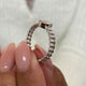 AD198R-W Ring 0.5 ct TCW , Solid Gold 14k