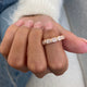 Diamond Stackable Fashion Ring 1.10 ct TCW, Rose Gold 14K