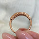 Diamond Stackable Fashion Ring 1.10 ct TCW, Rose Gold 14K