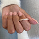 Diamond Stackable Fashion Ring 1.20 ct TCW, Rose Gold 14K