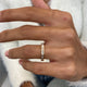 Diamond Stackable Fashion Ring 1.20 ct TCW, Yellow Gold 14K