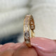 Diamond Stackable Fashion Ring 1.20 ct TCW, Yellow Gold 14K