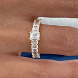 Diamond Band Ring 1.5 ct Yellow Gold