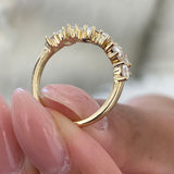 Diamond Stackable Fashion Ring 1.10 ct TCW, Yellow Gold 14K