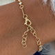 Diamond Link Bracelet 1.7 ct Yellow Gold
