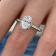 Fiora Engagement Ring 1.50 Carat White Gold