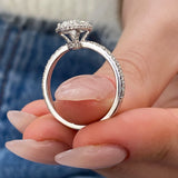 Fiora Engagement Ring 1.50 Carat White Gold