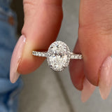 Fiora Engagement Ring 1.50 Carat White Gold