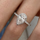 Elowen Engagement Ring 1.50 Carat White Gold