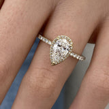 Elowen Engagement Ring 1.50 Carat Yellow Gold