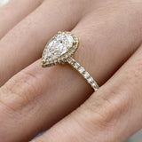 Elowen Engagement Ring 1.50 Carat Yellow Gold