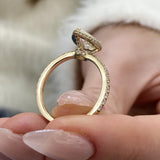 Elowen Engagement Ring 1.50 Carat Yellow Gold