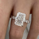 Leontine Engagement Ring 6.70 Carat White Gold