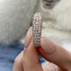 Diamond Dome Fashion Ring 3.05 ct TCW, Rose Gold 14K