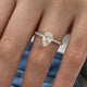 Lunara Engagement Ring 1.50 Carat Yellow Gold