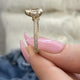 Solitaire with Pave Band