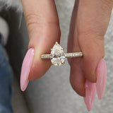 Lunara Engagement Ring 1.50 Carat Yellow Gold