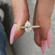 Lunara Engagement Ring 1.50 Carat Yellow Gold
