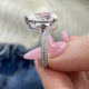 Solitaire with Pave Band