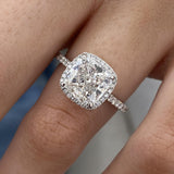Solitaire with Pave Band